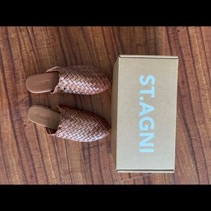 At. Agni Binto Woven Loafers/Cintage Tan Size 39